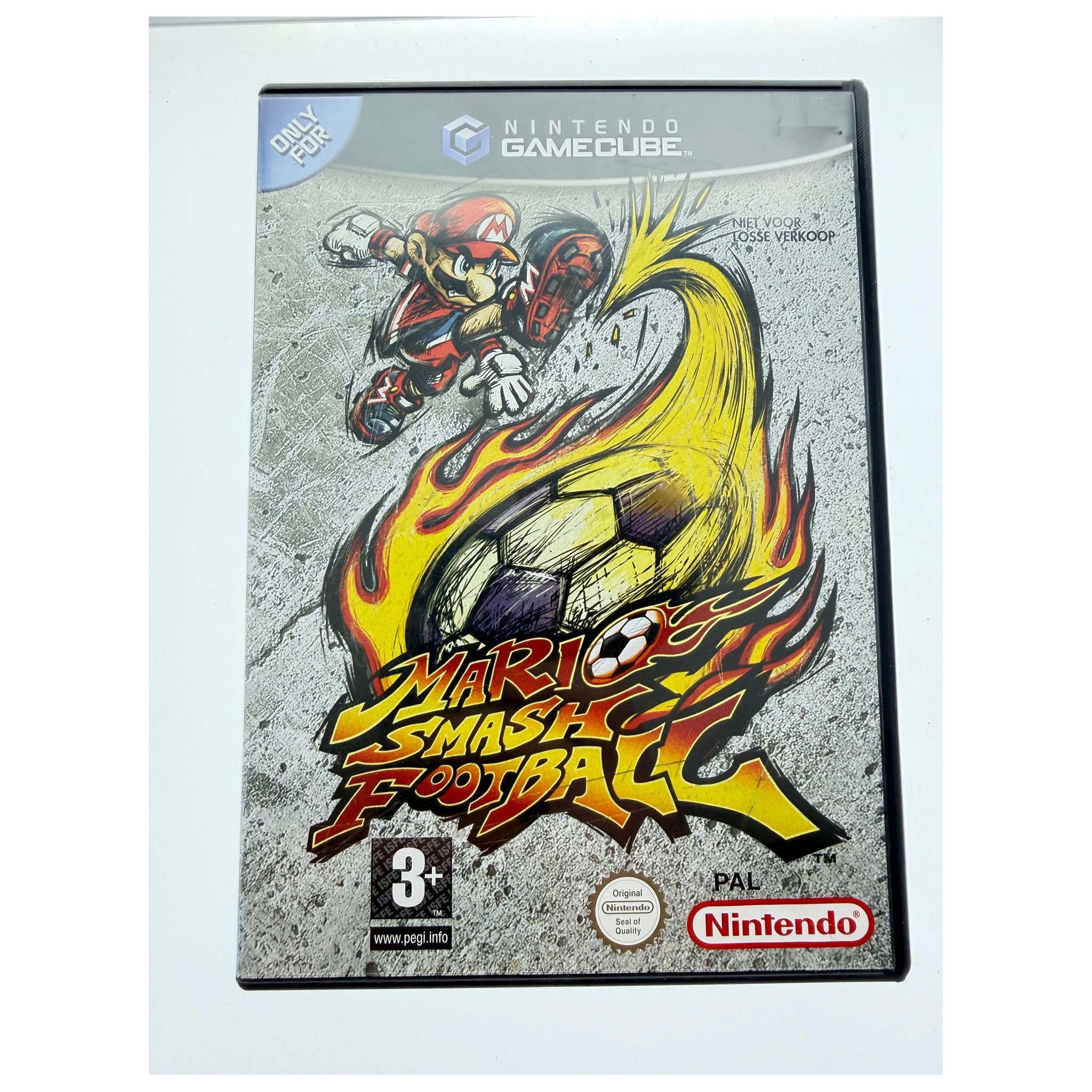 Mario Smash Football (GameCube) — Game in doos, Goed staat — origineel tweedehands kopen bij Gameshop Enter