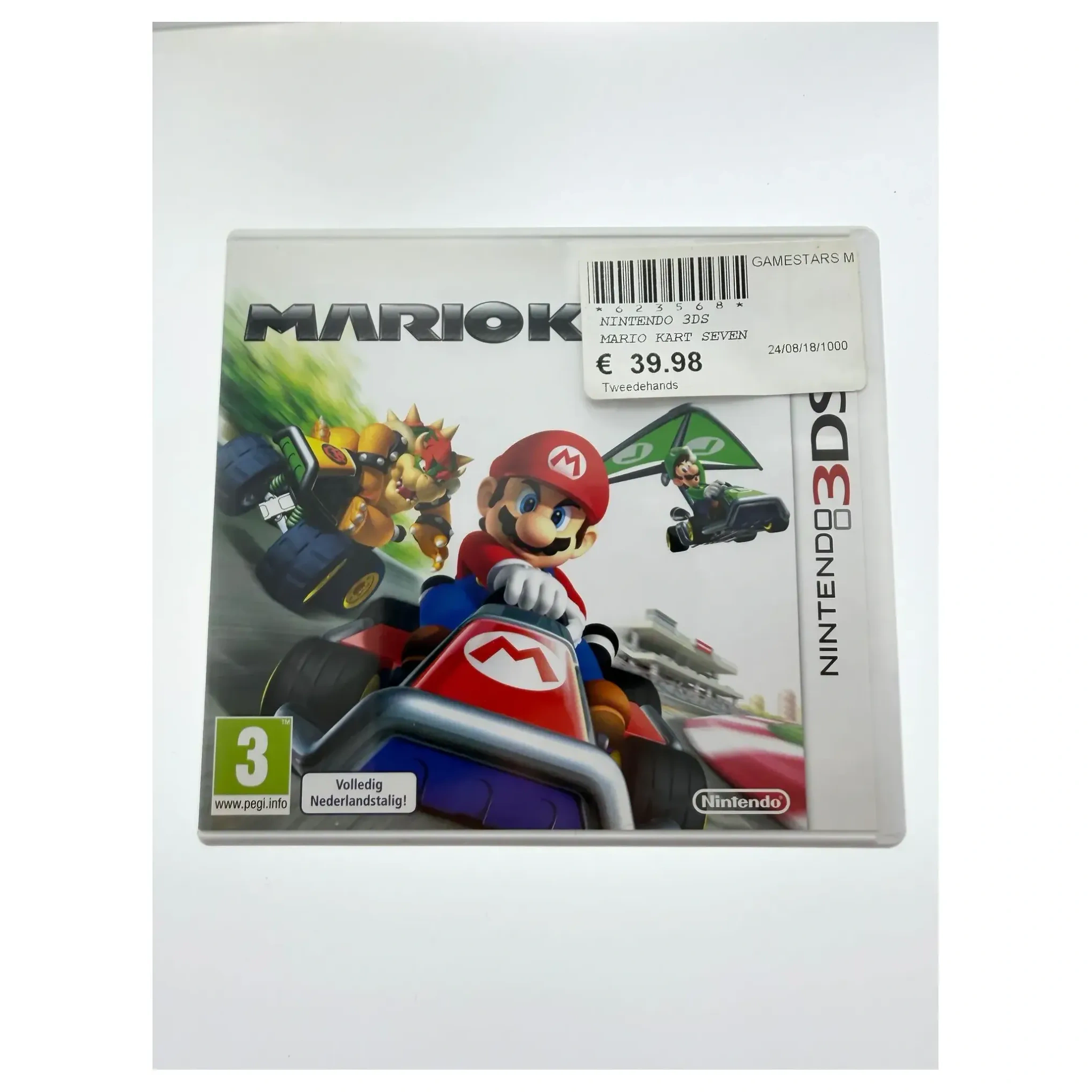 Mario Kart 7 (Nintendo 3DS) — Game in doos, Goed staat — origineel tweedehands kopen bij Gameshop Enter