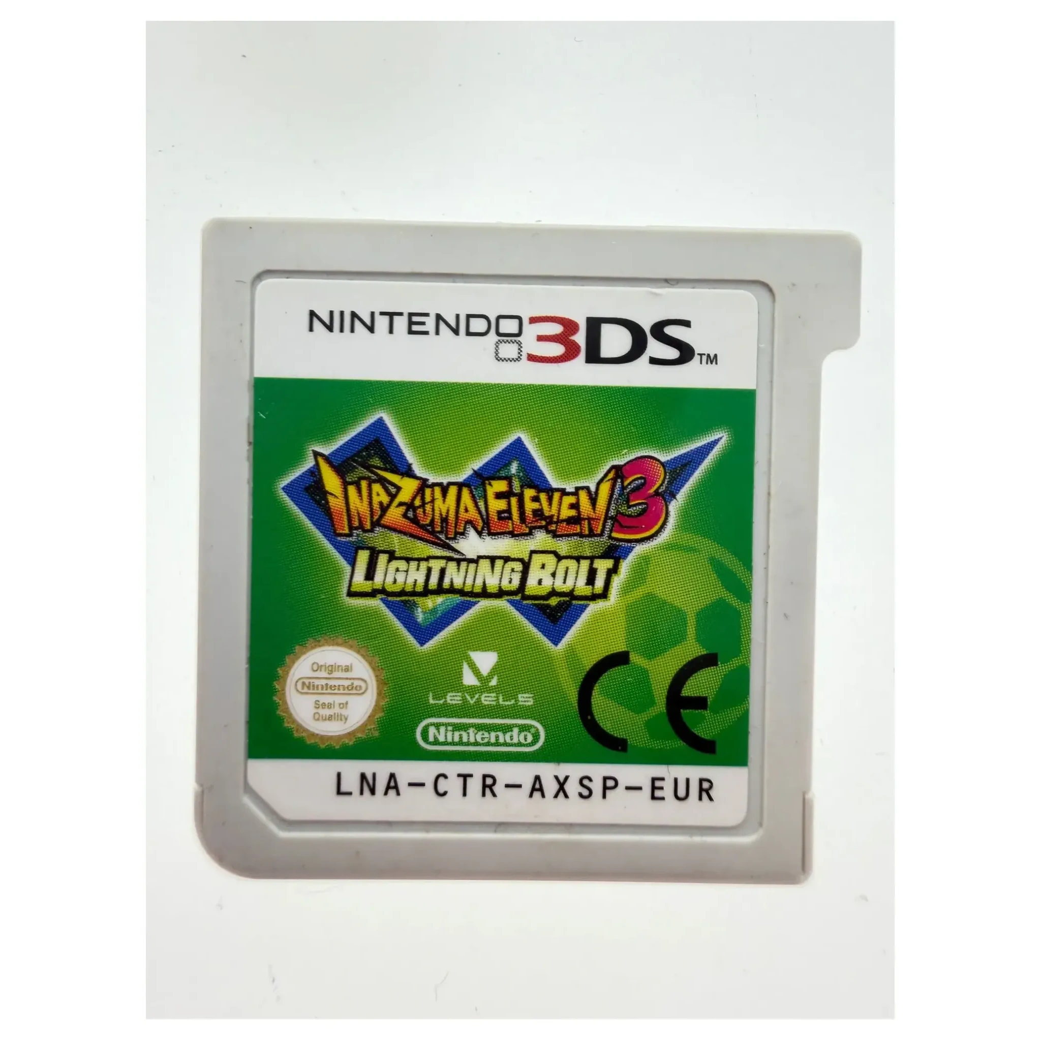 Inazuma Eleven 3: Lightning Bolt (Nintendo 3DS) — Losse cartridge, Goed staat — origineel tweedehands kopen bij Gameshop Enter