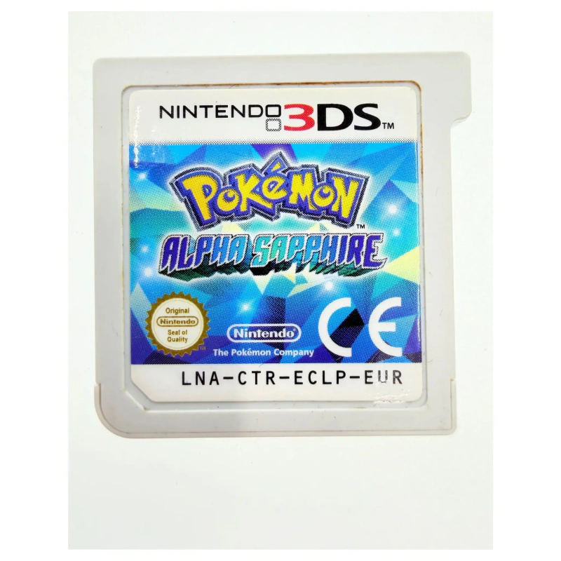 Pokémon Alpha Sapphire cartridge — Goed staat — origineel persoonlijk getest