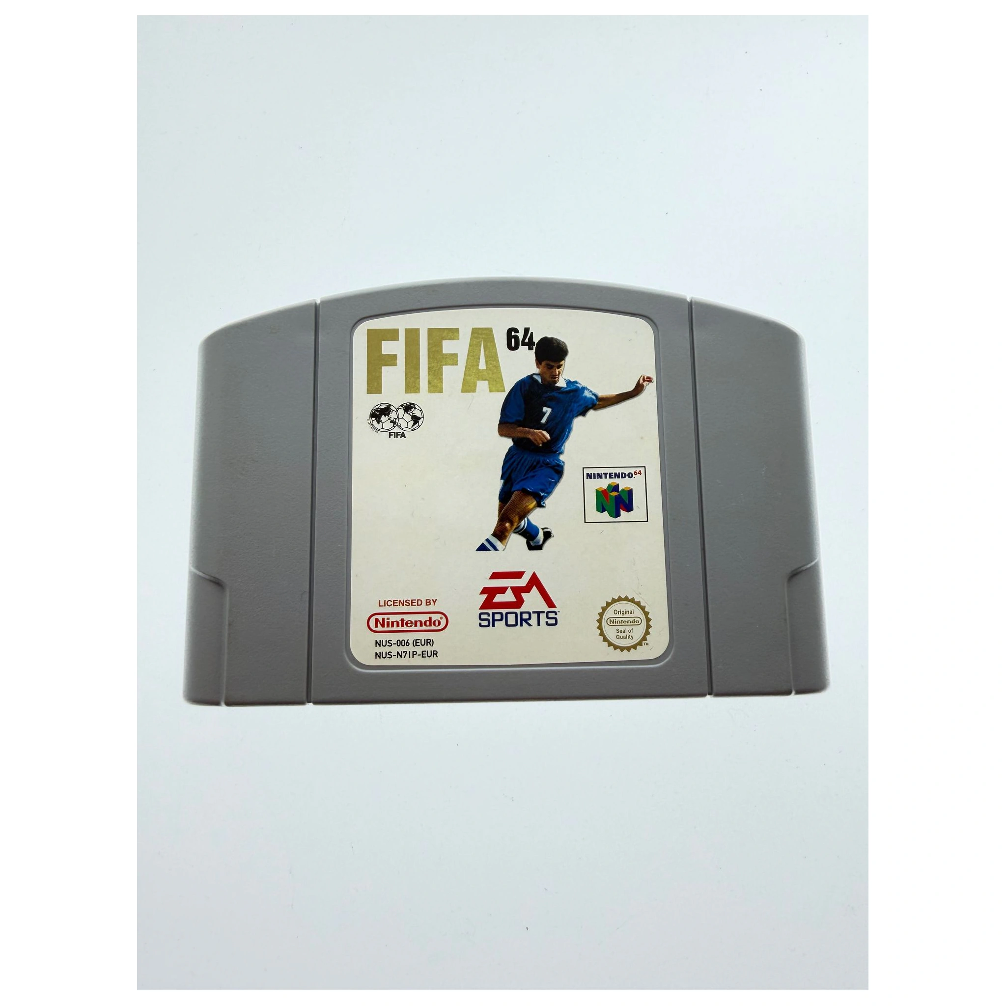 FIFA 64 (Nintendo 64) — Losse cartridge, Goed staat — origineel tweedehands kopen bij Gameshop Enter