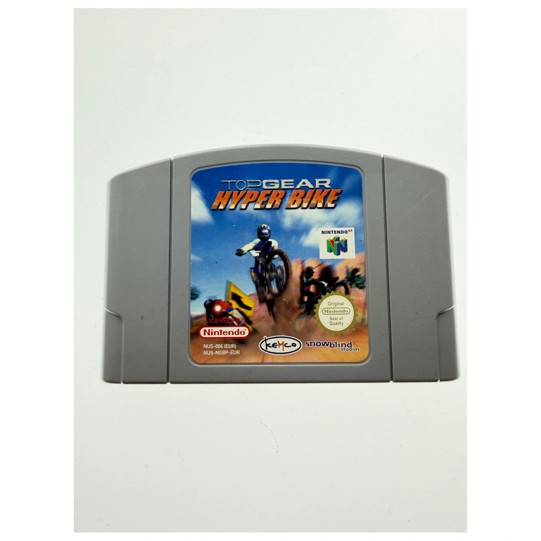 Top Gear Hyper Bike (Nintendo 64) — Losse cartridge, Redelijke staat staat — origineel tweedehands kopen bij Gameshop Enter