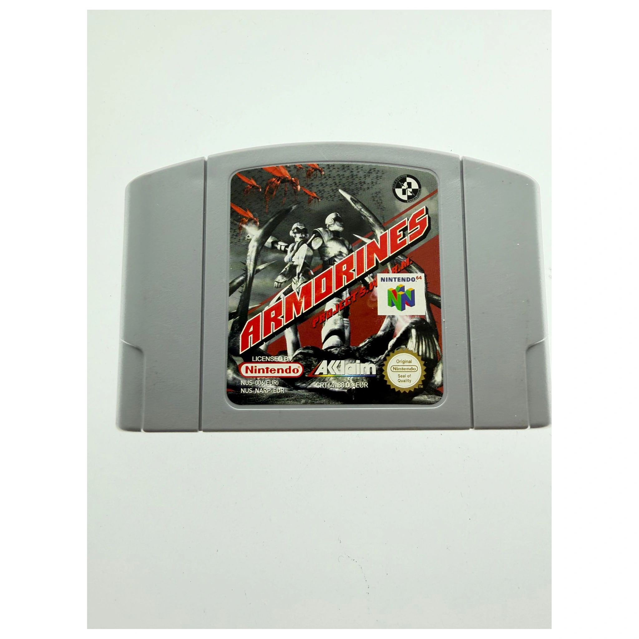 Armorines: Project S.W.A.R.M. (Nintendo 64) — Losse cartridge, Goed staat — origineel tweedehands kopen bij Gameshop Enter