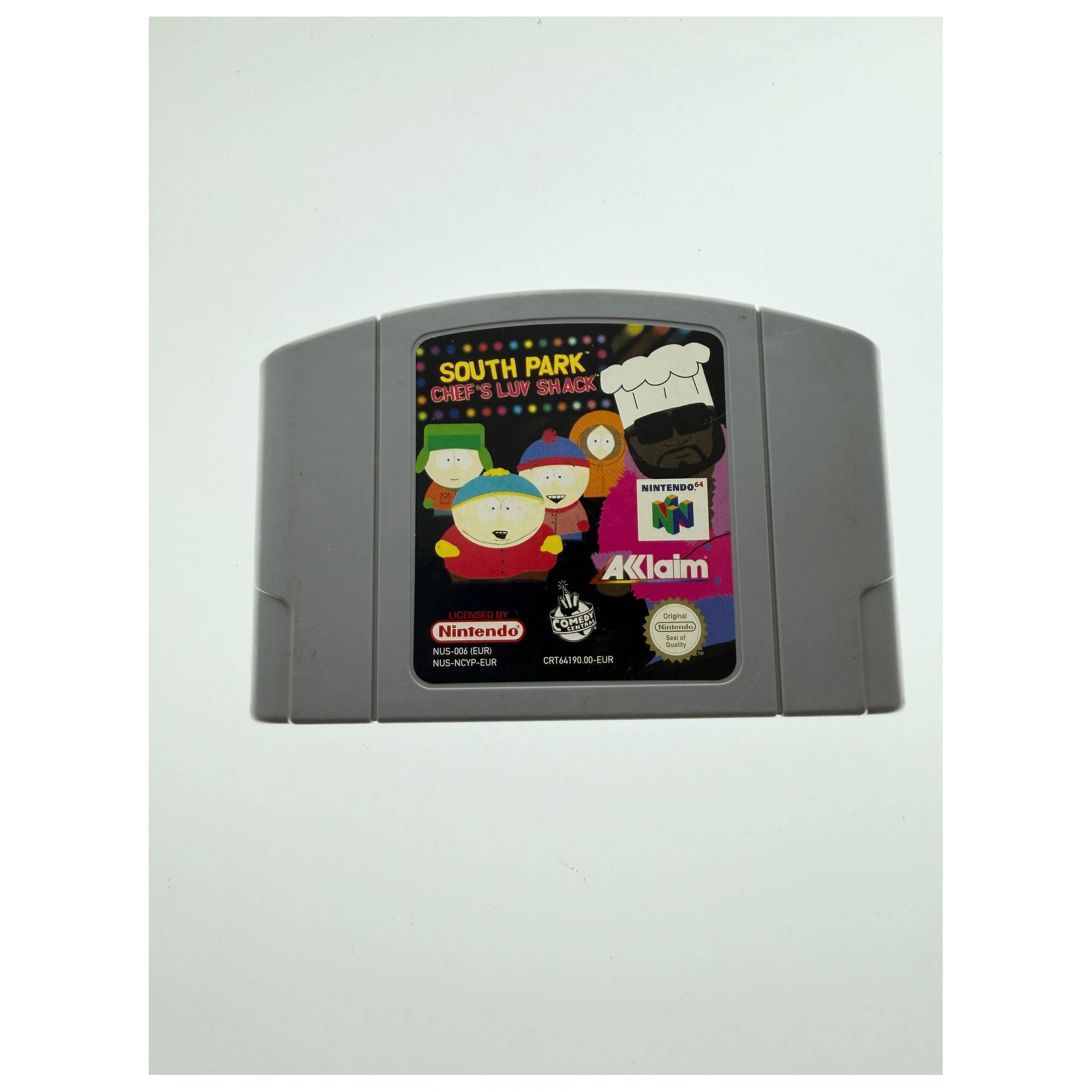 South Park: Chef's Luv Shack (Nintendo 64) — Losse cartridge, Goed staat — origineel tweedehands kopen bij Gameshop Enter