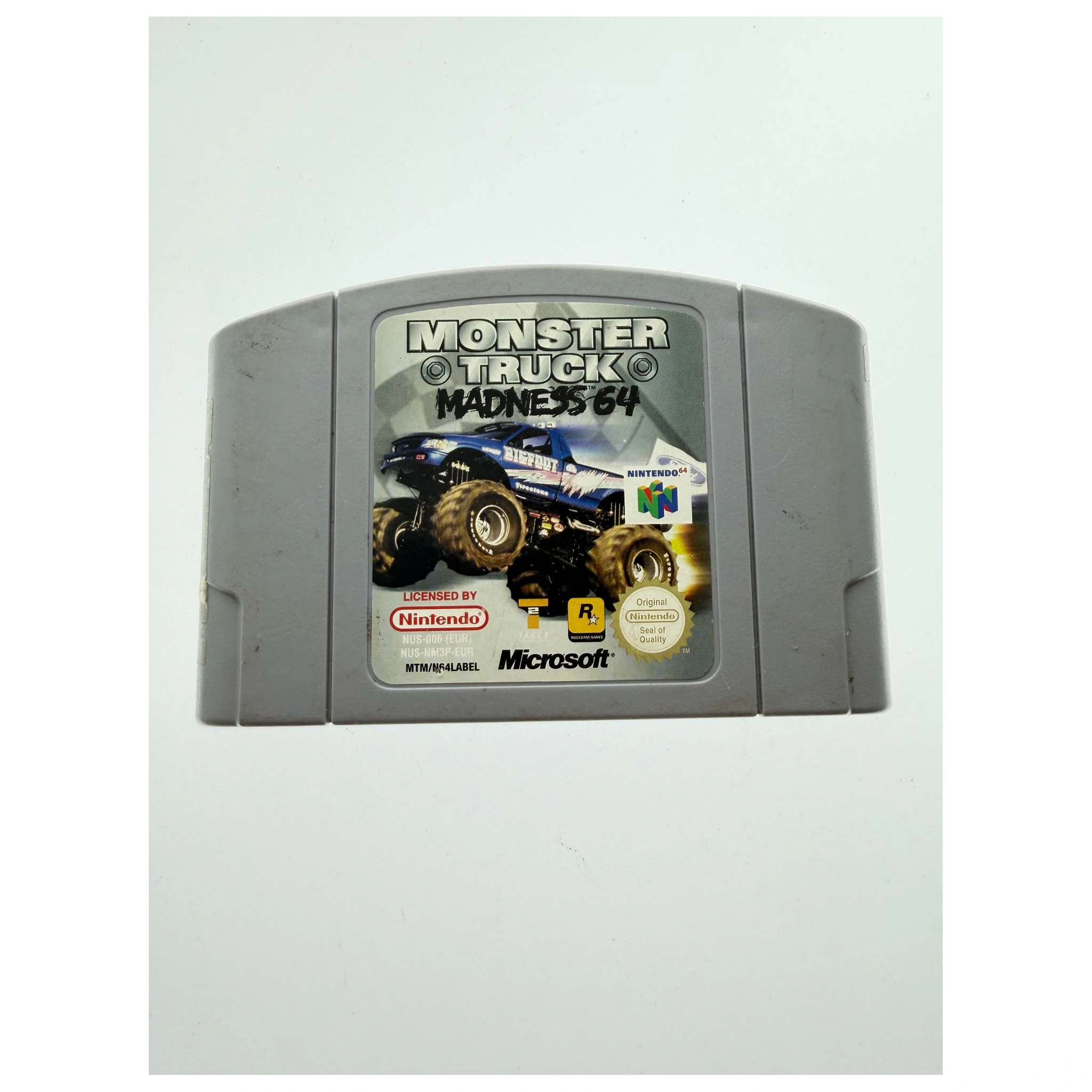 Monster Truck Madness 64 (Nintendo 64) — Losse cartridge, Redelijke staat staat — origineel tweedehands kopen bij Gameshop Enter