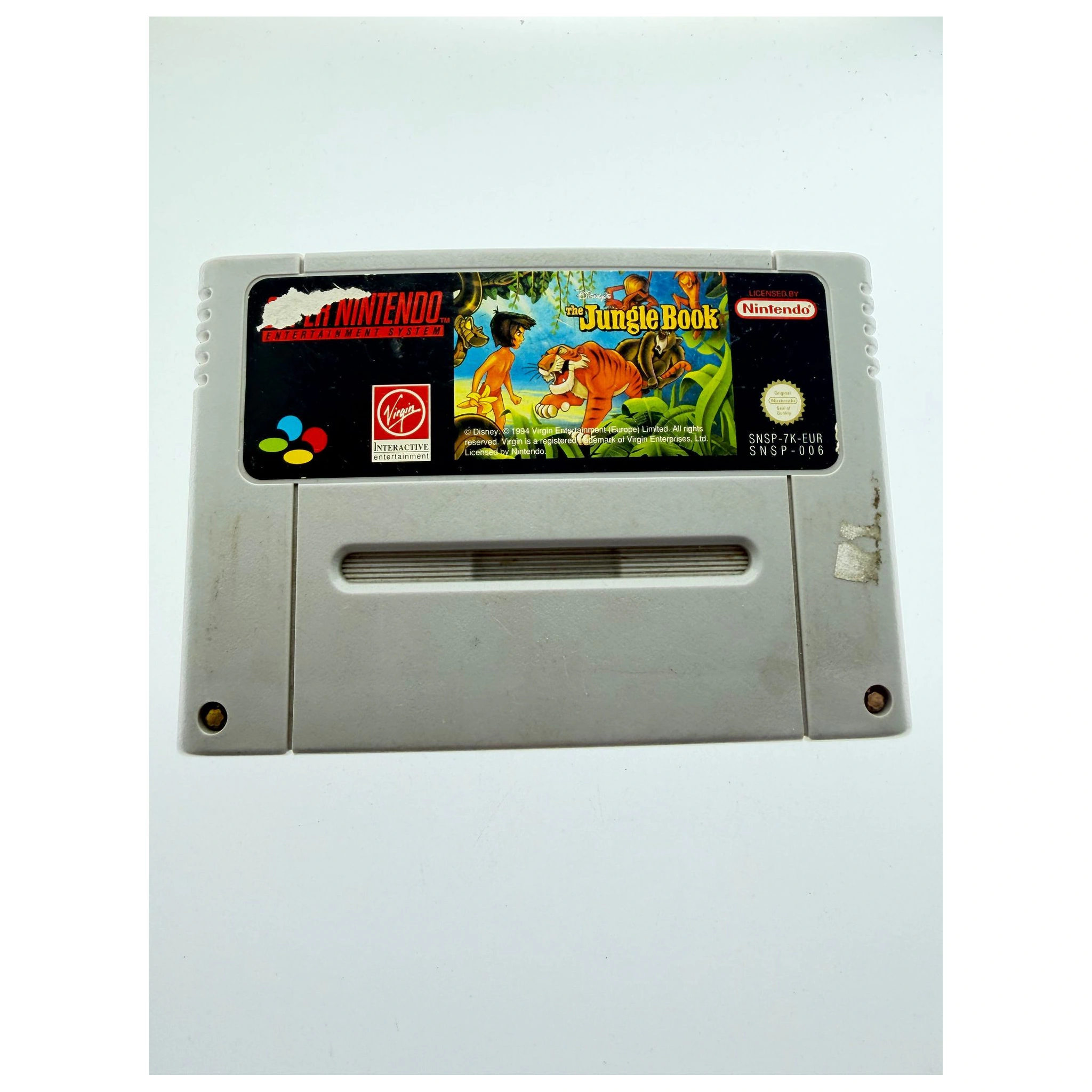 The Jungle Book (Super Nintendo) — Losse cartridge, Goed staat — origineel tweedehands kopen bij Gameshop Enter