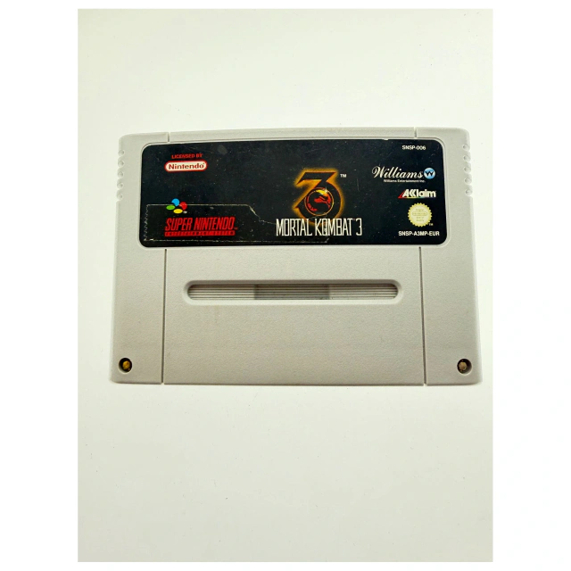Mortal Kombat 3 top deal — Super Nintendo