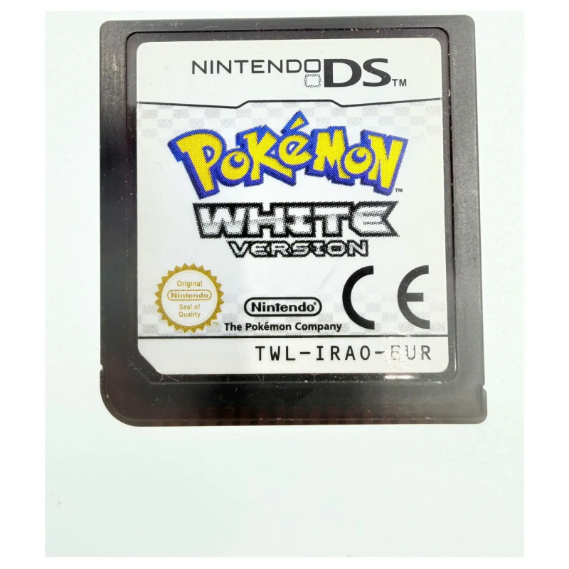 Pokémon White cartridge — Goed staat — origineel persoonlijk getest