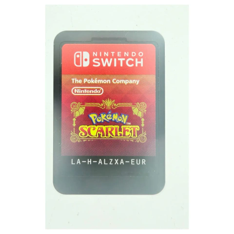 Pokemon Scarlet — In doos, origineel getest