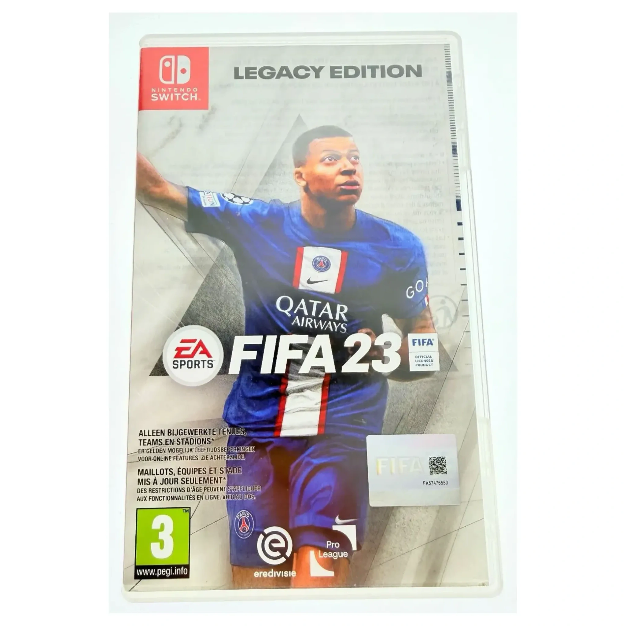 FIFA 23 Legacy Edition (Nintendo Switch) — Game in doos, Goed staat — origineel tweedehands kopen bij Gameshop Enter