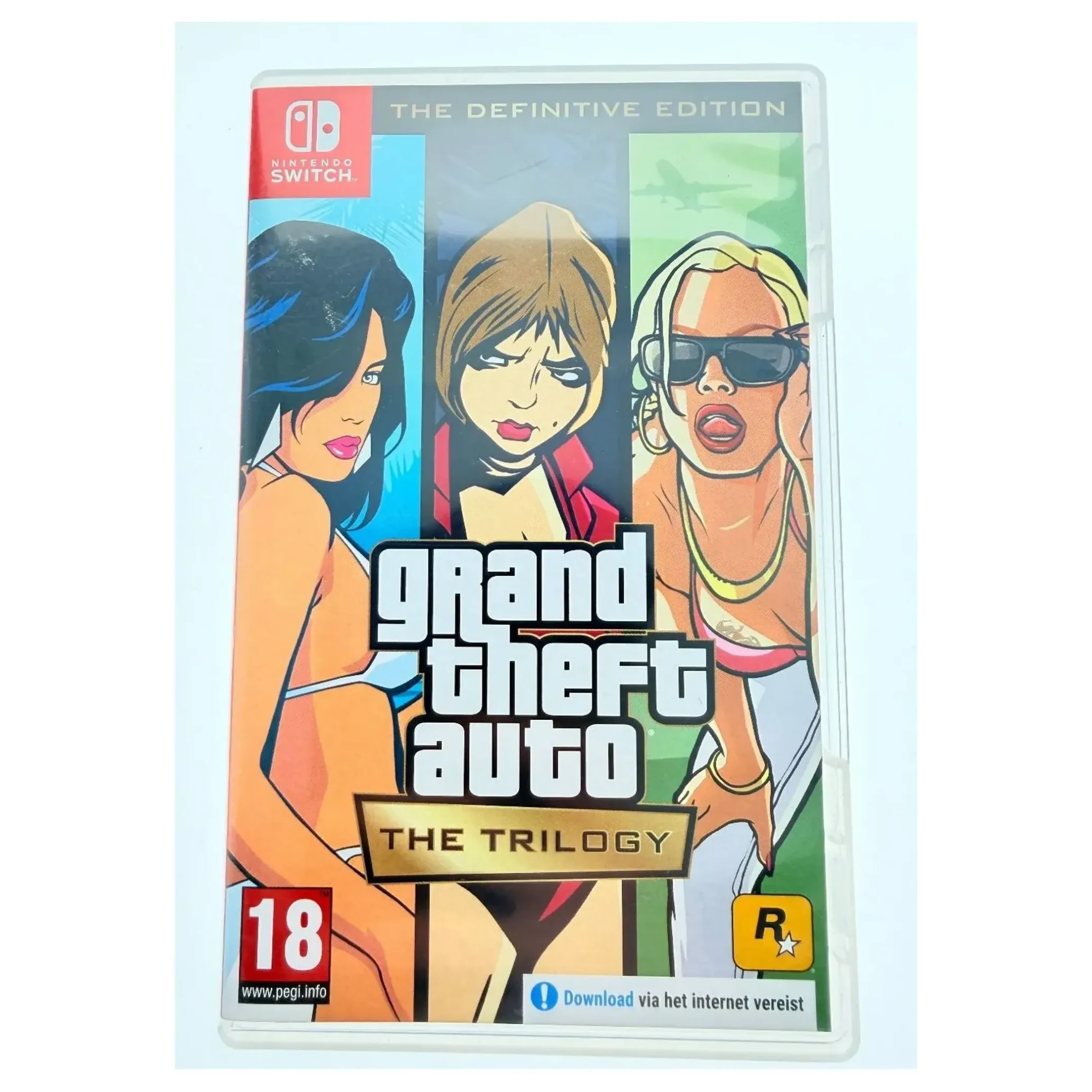 Grand Theft Auto: The Trilogy - The Definitive Edition (Nintendo Switch) — Game in doos, Goed staat — origineel tweedehands kopen bij Gameshop Enter