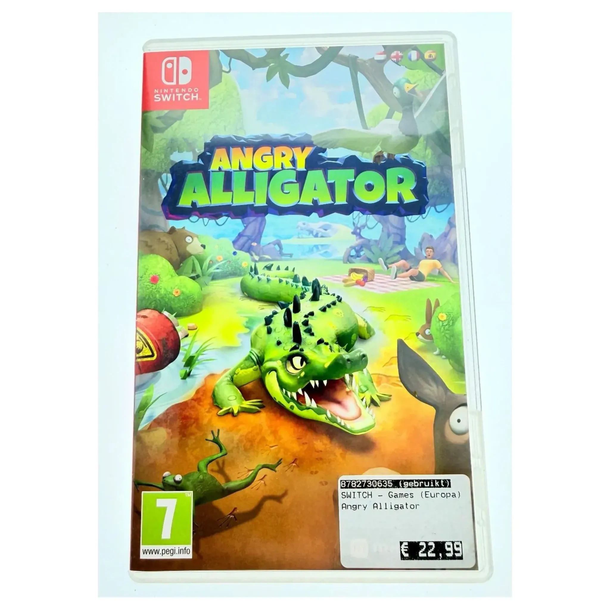 Angry Alligator (Nintendo Switch) — Game in doos, Goed staat — origineel tweedehands kopen bij Gameshop Enter
