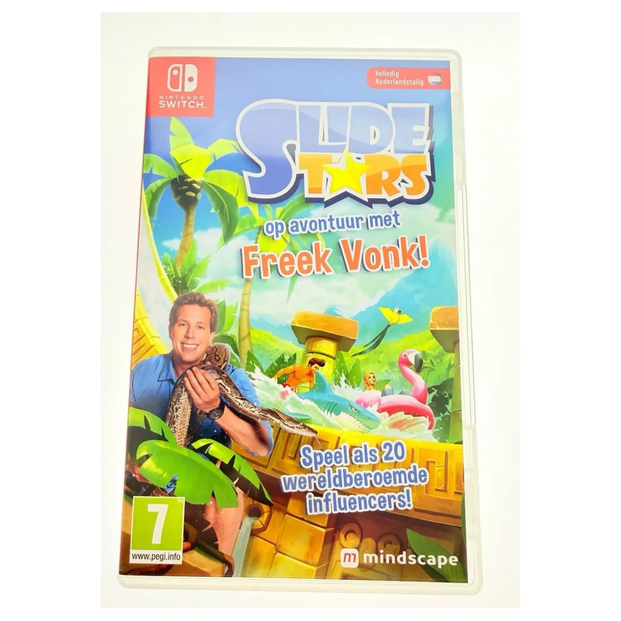Slide Stars: Op avontuur met Freek Vonk (Nintendo Switch) — Game in doos, Goed staat — origineel tweedehands kopen bij Gameshop Enter