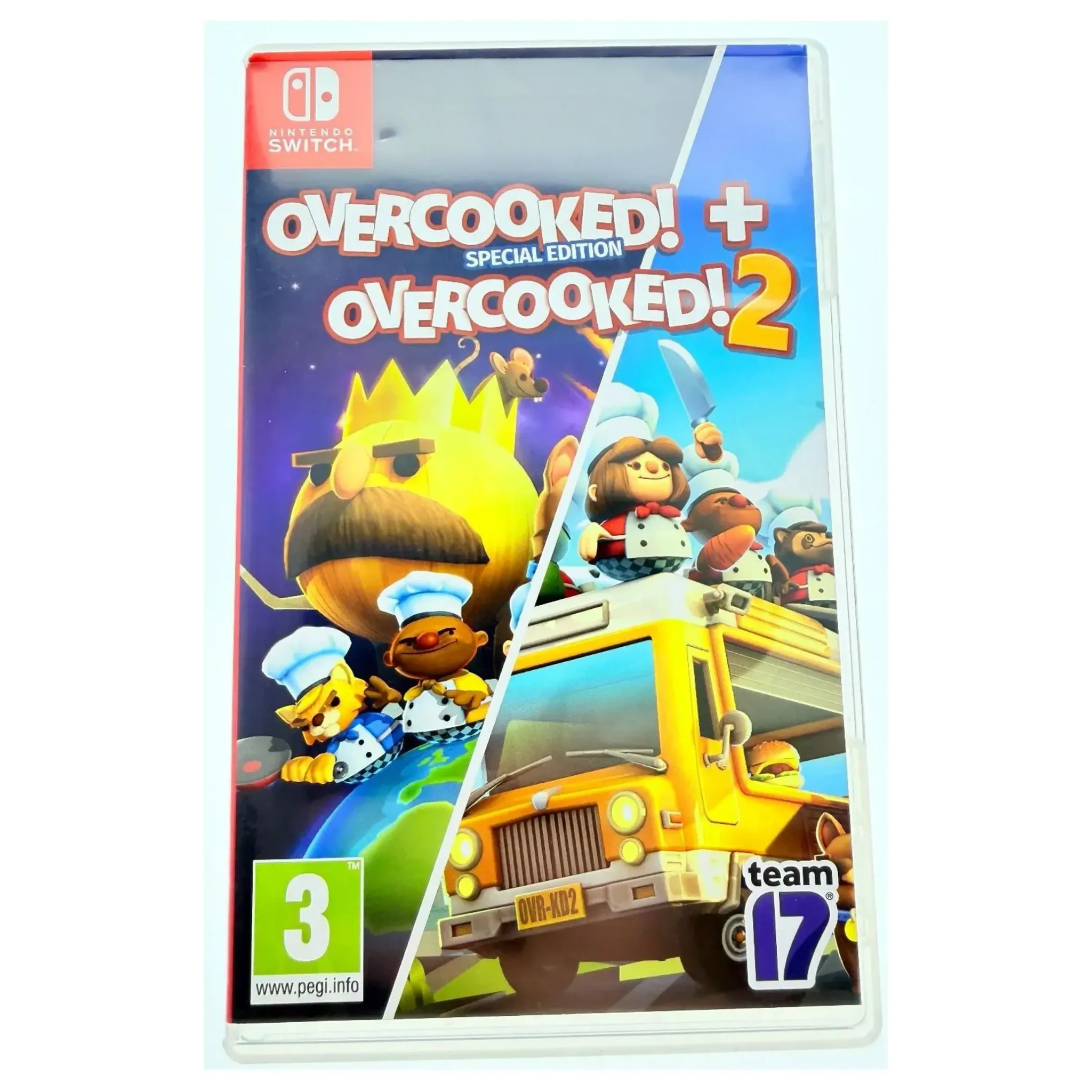 Overcooked! Special Edition + Overcooked! 2 (Nintendo Switch) — Game in doos, Goed staat — origineel tweedehands kopen bij Gameshop Enter