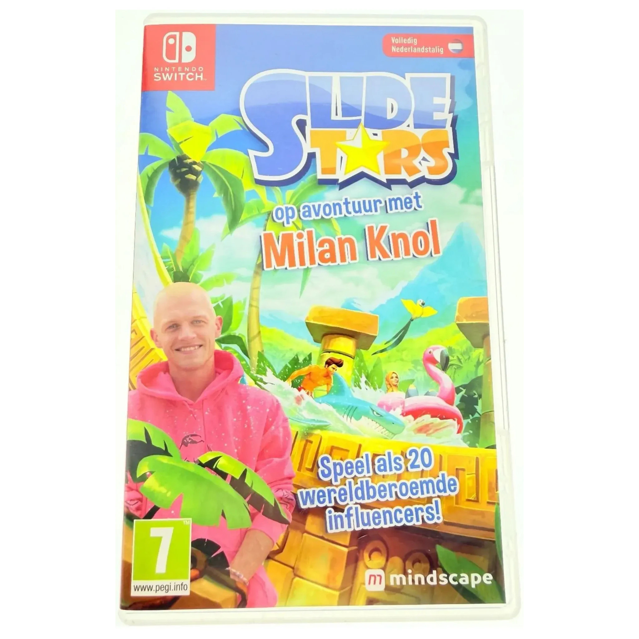 Slide Stars: Op avontuur met Milan Knol (Nintendo Switch) — Game in doos, Goed staat — origineel tweedehands kopen bij Gameshop Enter