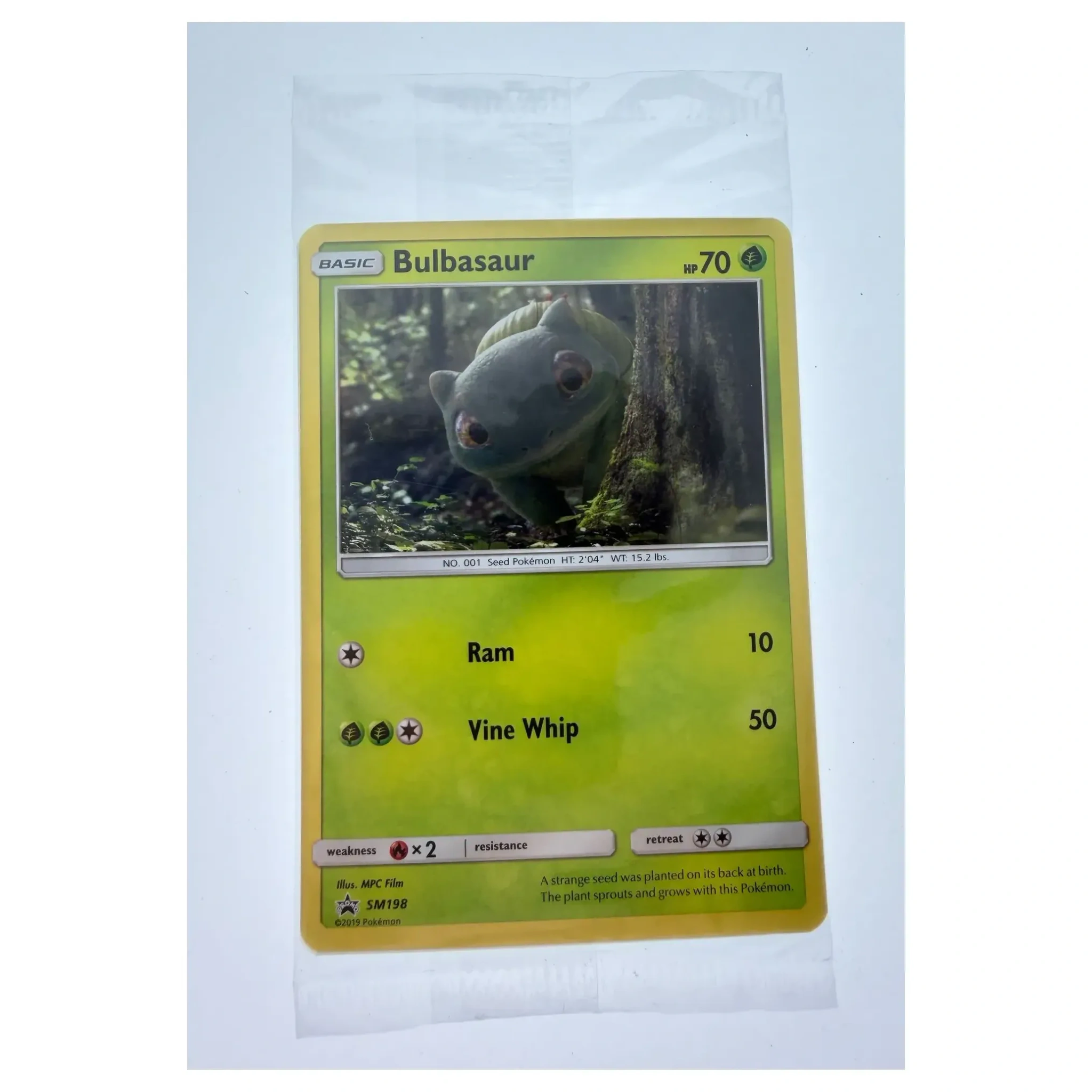 Pokemon Bulbasaur — SM198 (Detective Pikachu) (Pokemon Kaarten) — Losse kaart, Near Mint staat — origineel tweedehands kopen bij Gameshop Enter