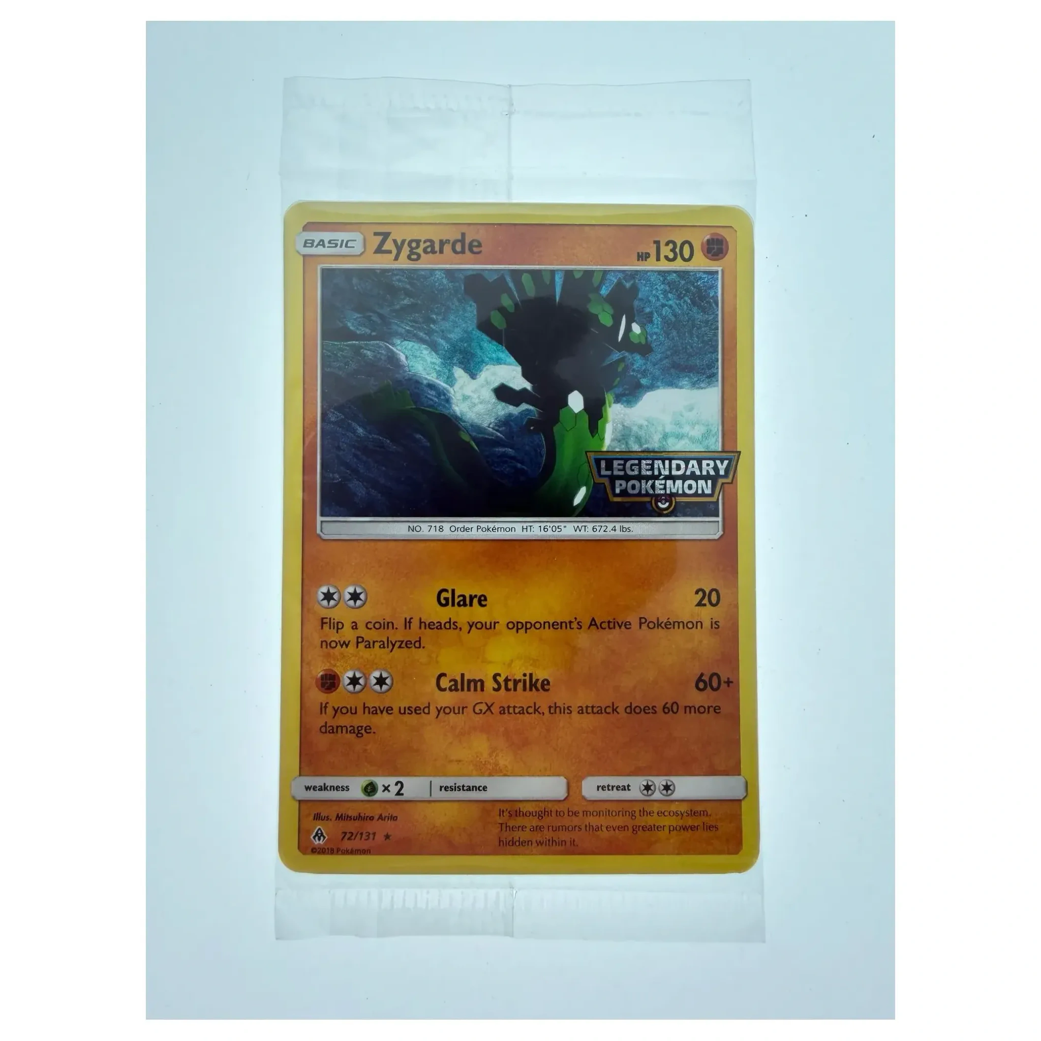 Pokemon Zygarde — 72/131 (Legendary Pokemon Promo) (Pokemon Kaarten) — Losse kaart, Near Mint staat — origineel tweedehands kopen bij Gameshop Enter
