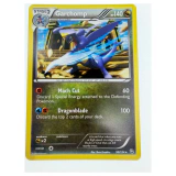 Pokemon Garchomp — Dragons Exalted 90/124 Pokemon Kaarten Voorkant — Losse kaart