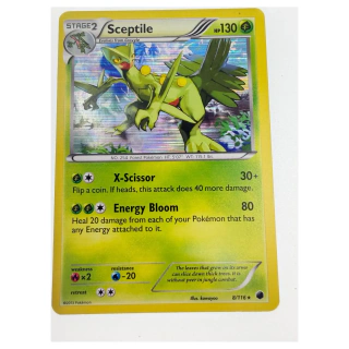 Pokemon Sceptile Holo — Plasma Blast 8/116 tweedehands — Pokemon Kaarten Losse kaart, Near Mint staat