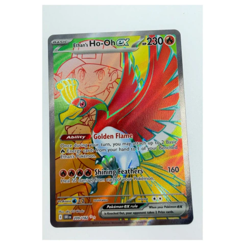 Pokemon Ethan's Ho-Oh ex — Destined Rivals 209/182 — Losse kaart, € 10,95