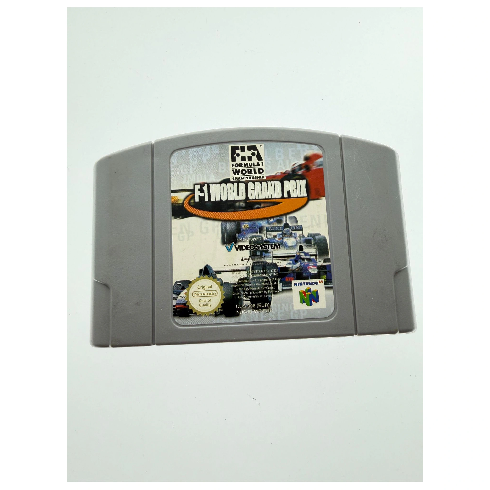 F1 World Grand Prix (Nintendo 64) Losse cartridge — Goed staat — origineel kopen bij Gameshop Enter