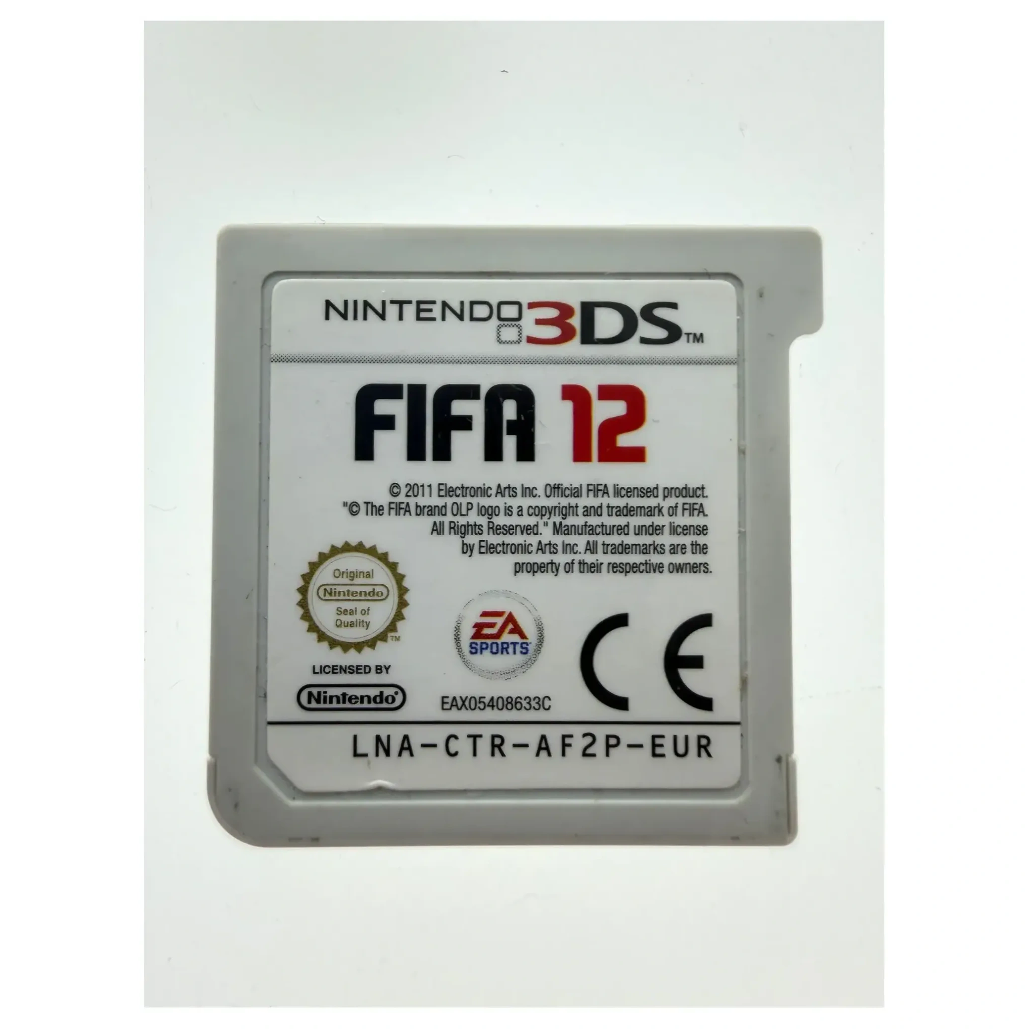FIFA 12 (Nintendo 3DS) Losse cartridge — Goed staat — origineel kopen bij Gameshop Enter