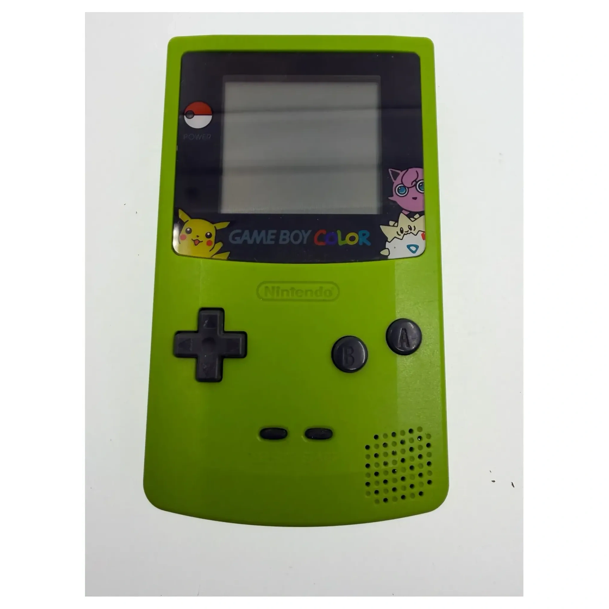Game Boy Color Groen met Pokemon Lens (Reshell) (Game Boy / Color) — Losse console, Goed staat — origineel kopen bij Gameshop Enter