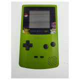 Game Boy Color Groen met Pokemon Lens (Reshell) Game Boy / Color Voorkant — Losse console