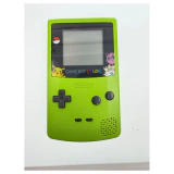 Game Boy Color Groen met Pokemon Lens (Reshell) Game Boy / Color Detail — Losse console