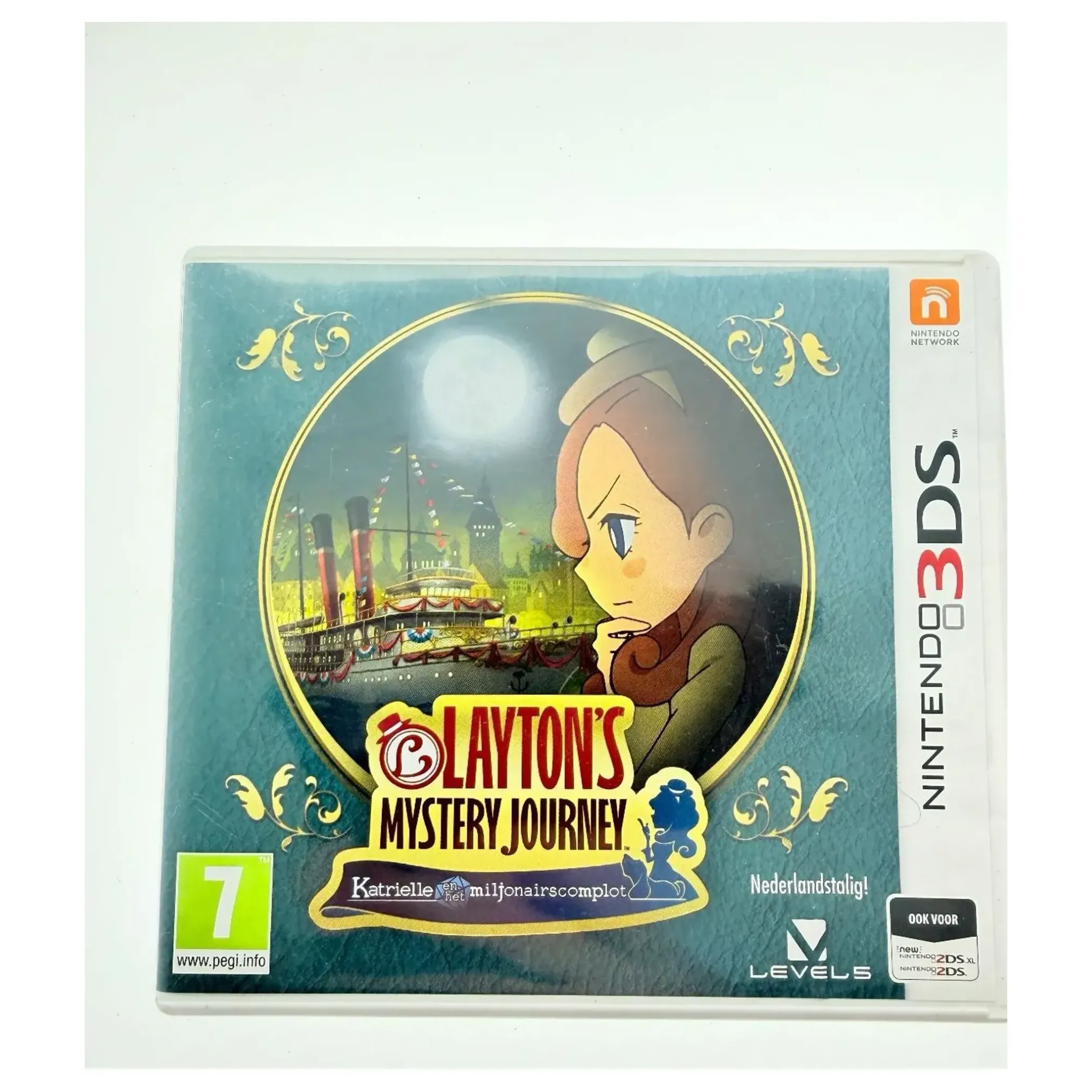 Layton's Mystery Journey: Katrielle en het Miljonairscomplot (Nintendo 3DS) Game in doos — Goed staat — origineel kopen bij Gameshop Enter