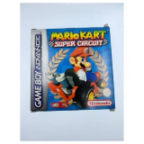 Mario Kart Super Circuit Game Boy Advance Voorkant — Game in doos met handleiding