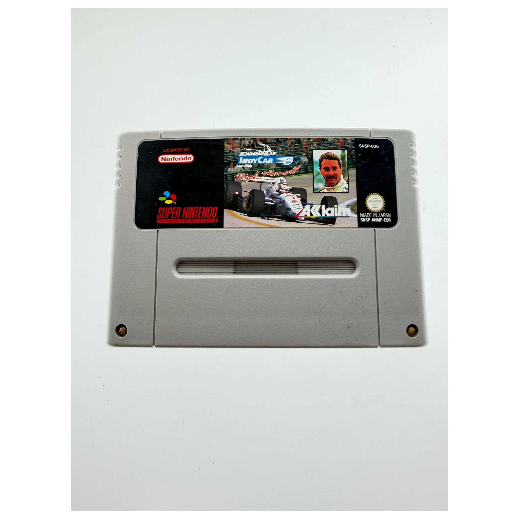 Newman/Haas IndyCar featuring Nigel Mansell (Super Nintendo) Losse cartridge — Goed staat — origineel kopen bij Gameshop Enter