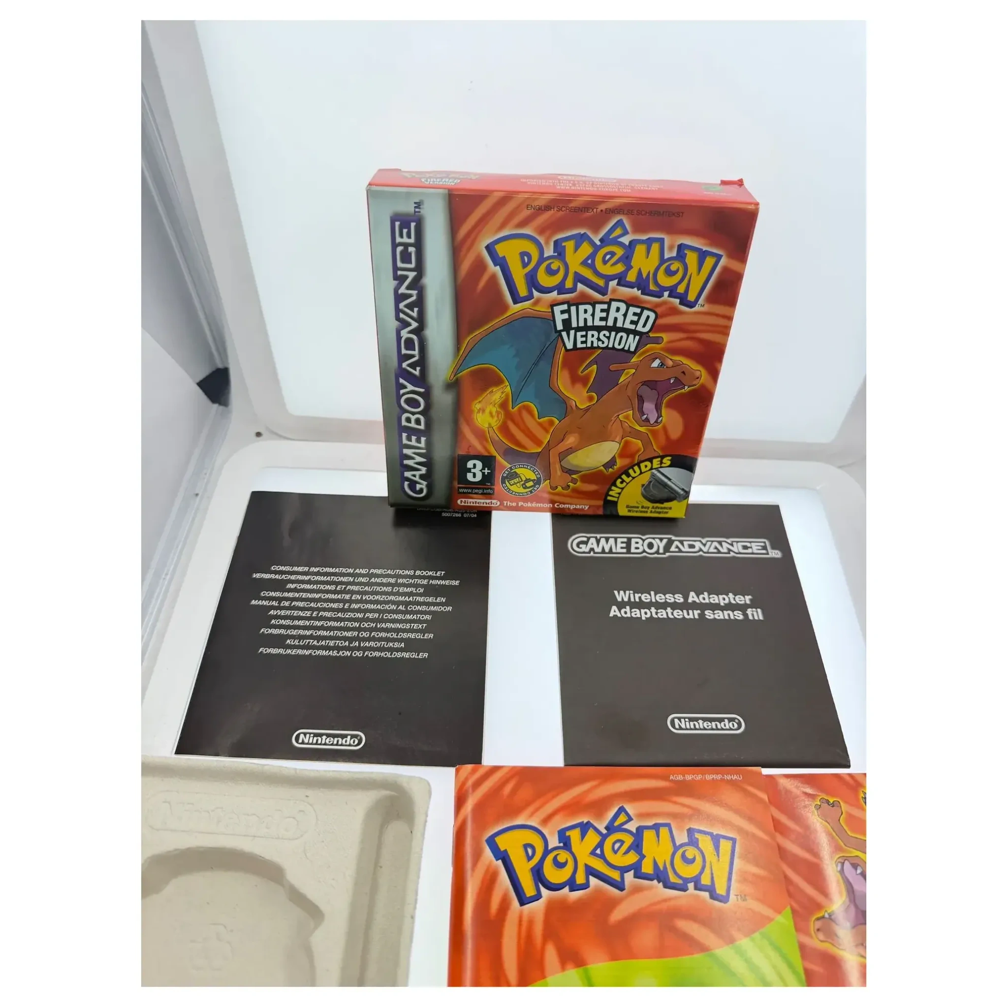 Pokemon Fire Red (Game Boy Advance) Game in doos — Goed staat — origineel kopen bij Gameshop Enter