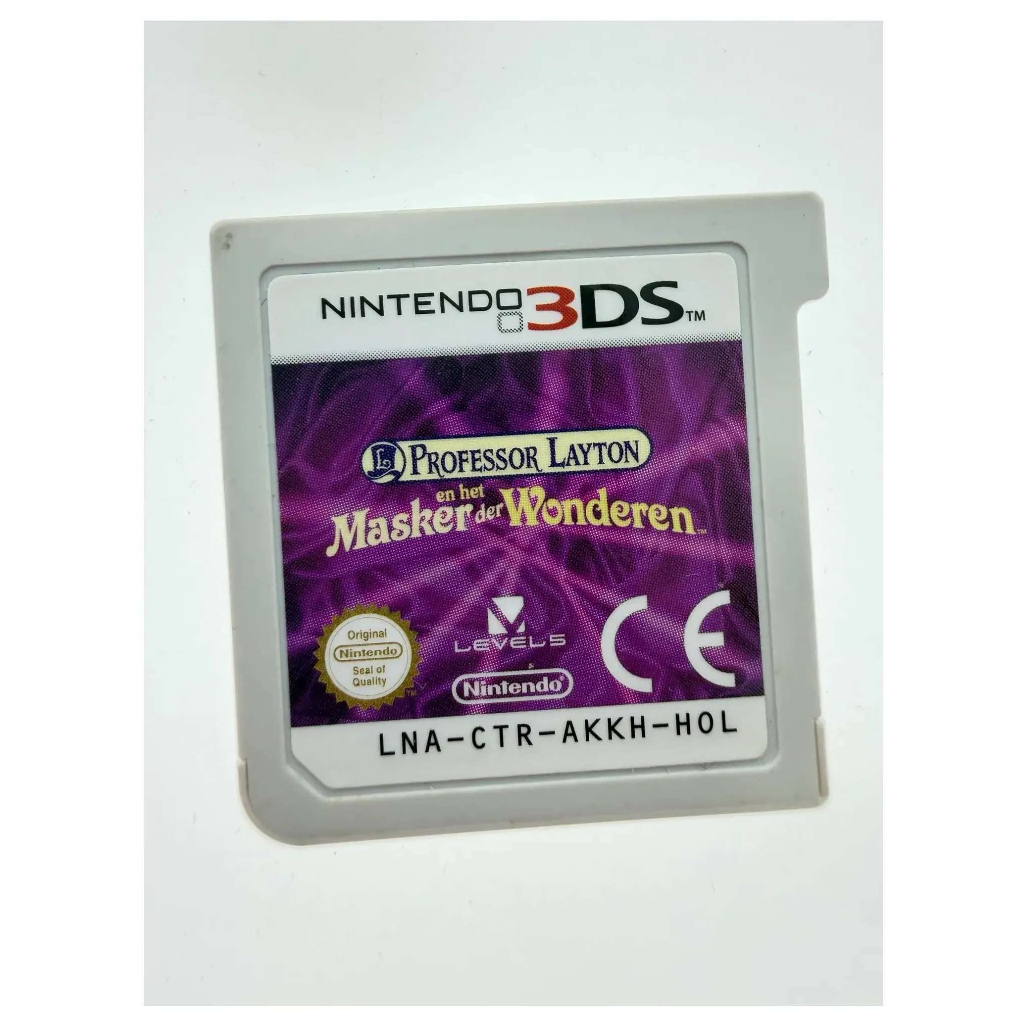 Professor Layton en het Masker der Wonderen (Nintendo 3DS) — Losse cartridge, Goed staat — origineel tweedehands kopen bij Gameshop Enter