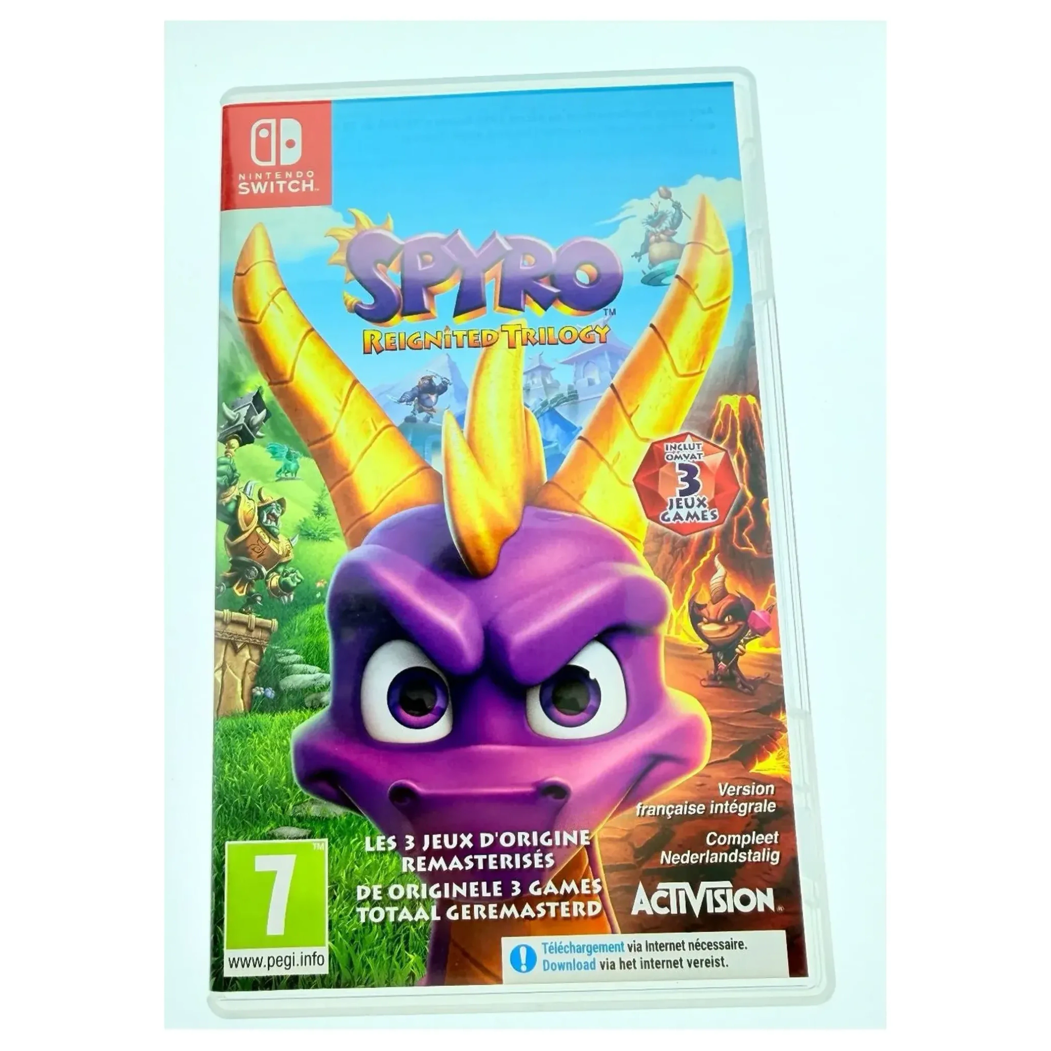 Spyro Reignited Trilogy (Nintendo Switch) — Game in doos, Goed staat — origineel tweedehands kopen bij Gameshop Enter