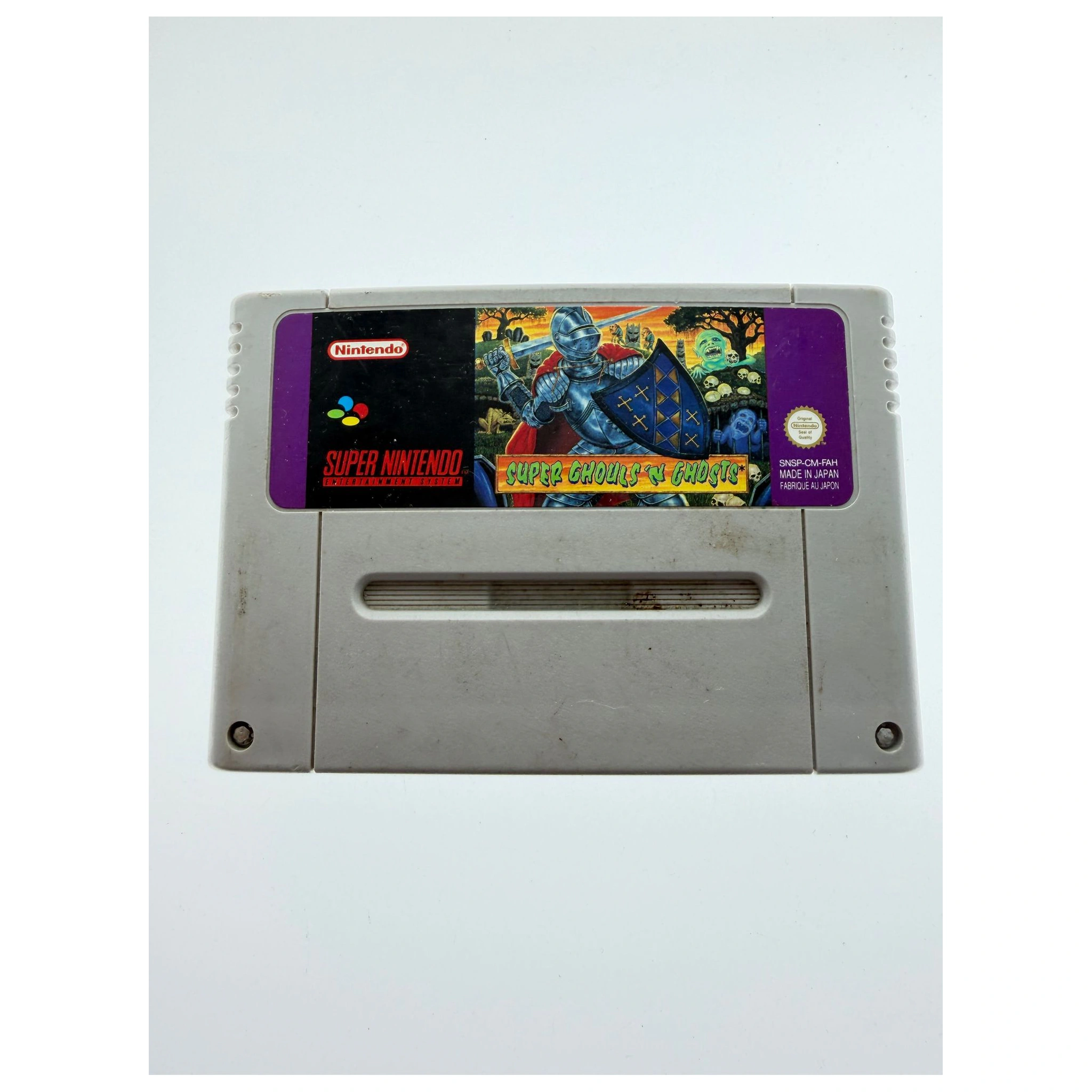 Super Ghouls 'n Ghosts (Super Nintendo) Losse cartridge — Goed staat — origineel kopen bij Gameshop Enter