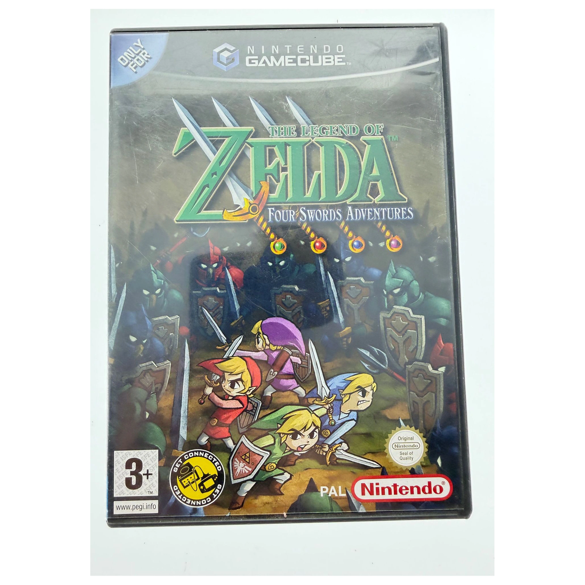 The Legend of Zelda: Four Swords Adventures (GameCube) Game in doos — Goed staat — origineel kopen bij Gameshop Enter