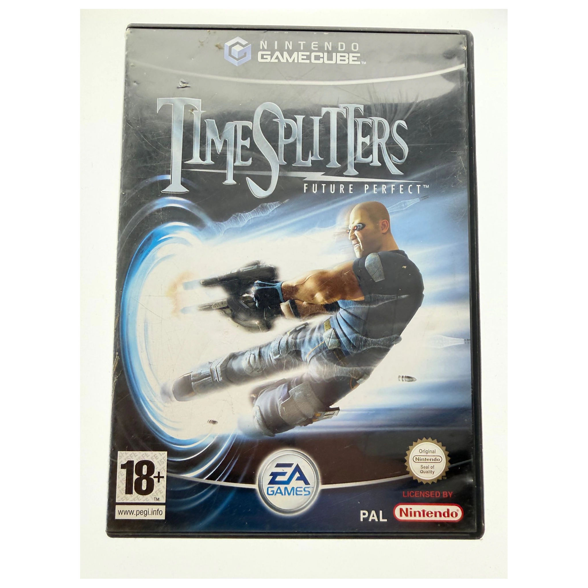 TimeSplitters: Future Perfect (GameCube) Game in doos — Redelijke staat staat — origineel kopen bij Gameshop Enter
