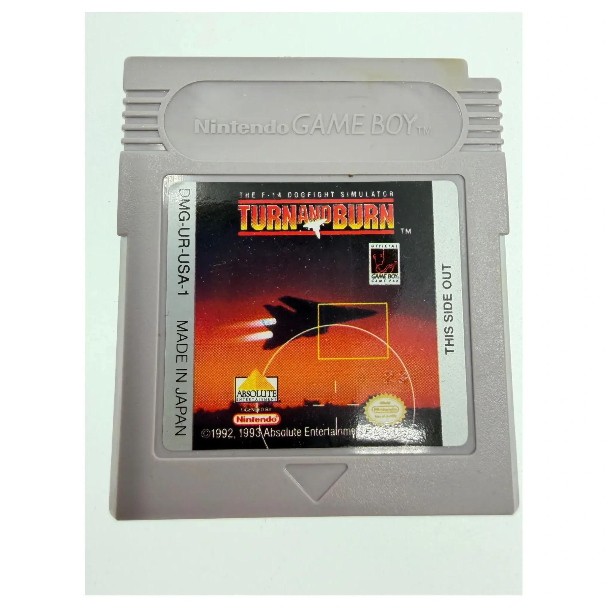 Turn and Burn: The F-14 Dogfight Simulator (Game Boy / Color) — Losse cartridge, Goed staat — origineel tweedehands kopen bij Gameshop Enter