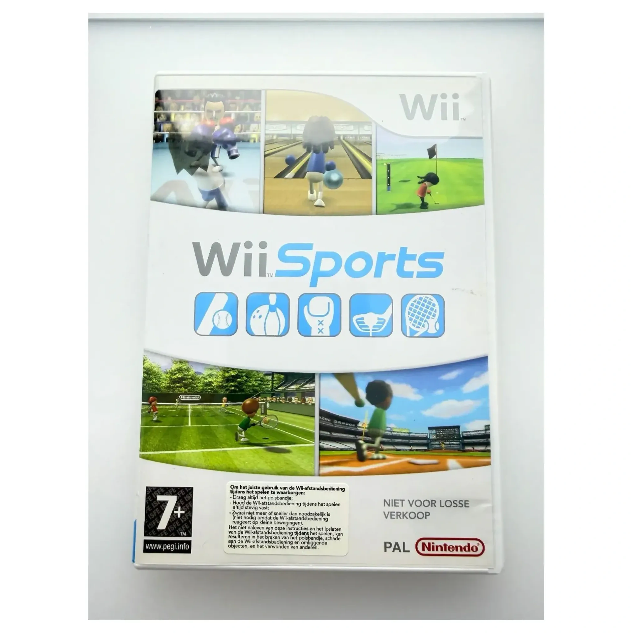 Wii Sports (Wii) — Game in doos, Goed staat — origineel tweedehands kopen bij Gameshop Enter